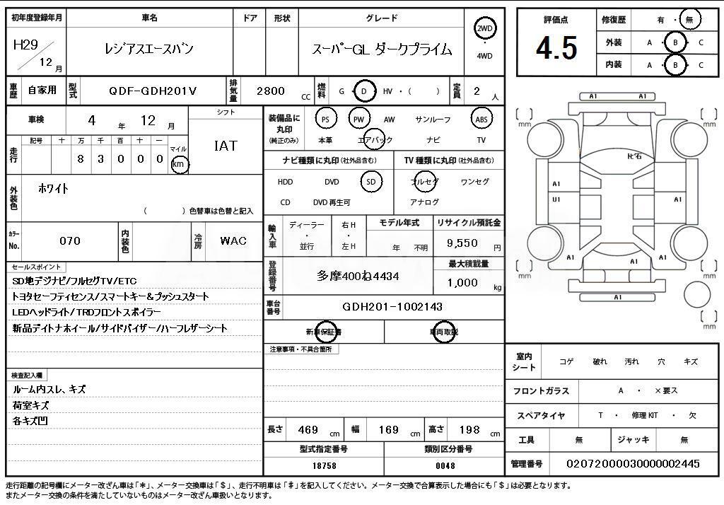 2017 TOYOTA REGIUSACE VAN - 11