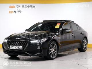 KMTG341ABLU058898 2020 GENESIS G70 2.0T SPORT PACKAGE-0