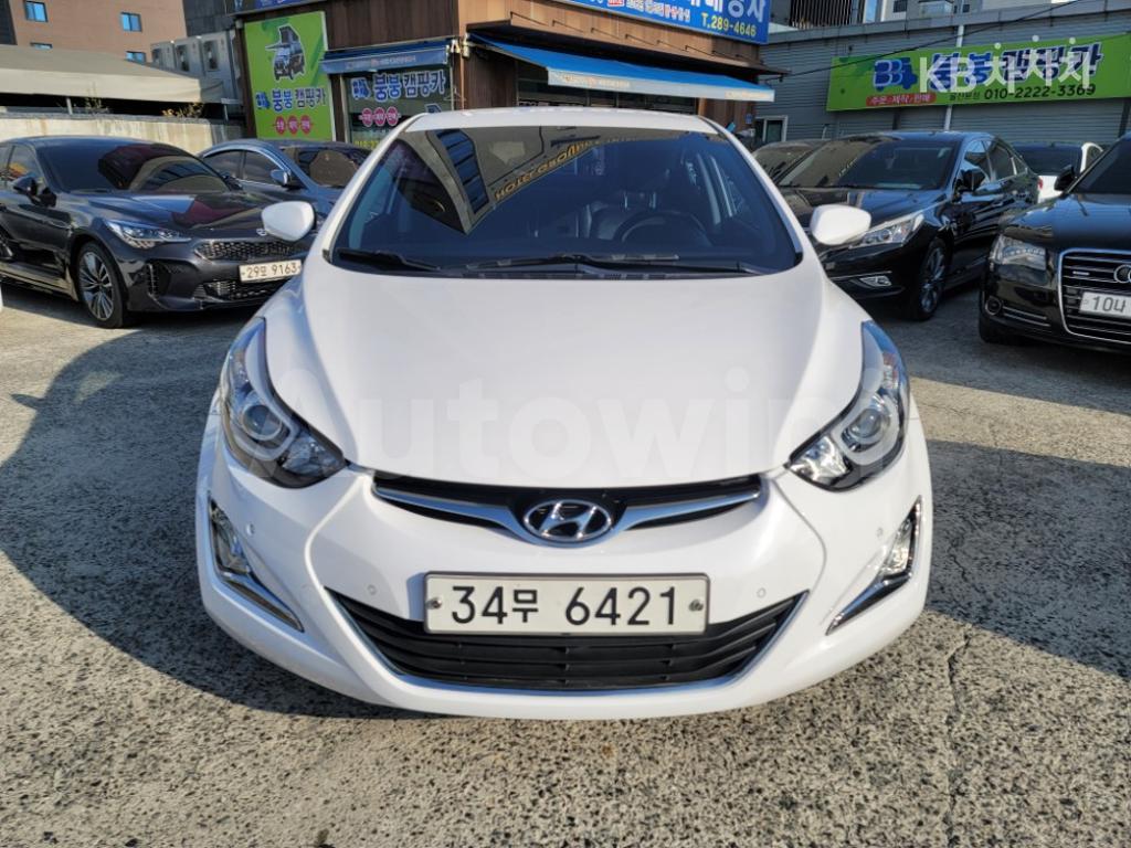KMHDG41DBGU552833 2016 HYUNDAI  AVANTE ELANTRA 1.6 GDI MORDERN BASIC-0