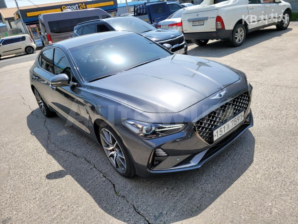 KMTG341ABLU059939 2020 GENESIS G70 2.0T SPORT PACKAGE-1