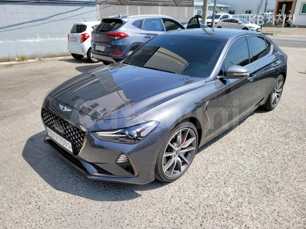 KMTG341ABLU059939 2020 GENESIS G70 2.0T SPORT PACKAGE-2