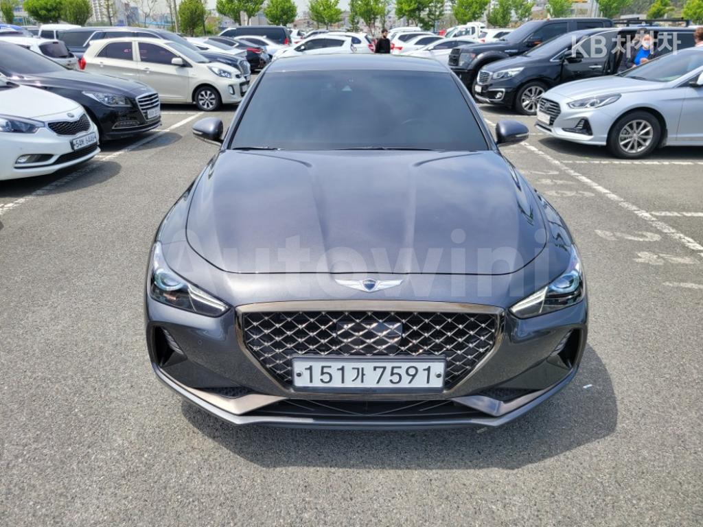 KMTG341ABLU059939 2020 GENESIS G70 2.0T SPORT PACKAGE-0