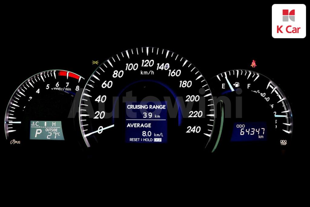 2012 TOYOTA  CAMRY 2.5 XLE - 7