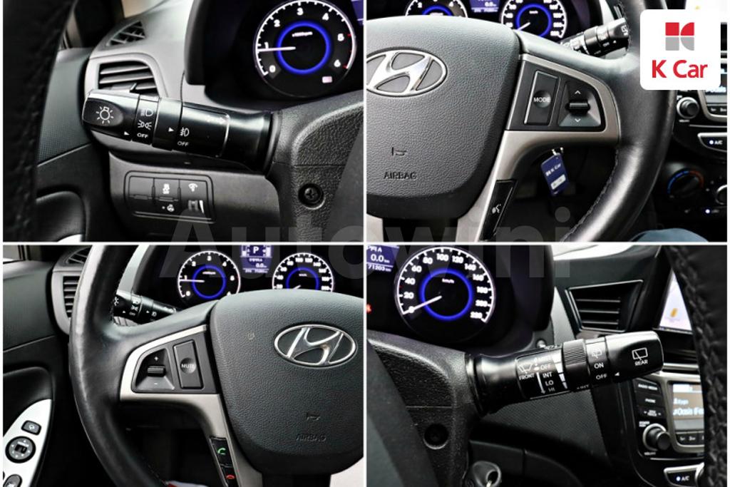2017 HYUNDAI ACCENT  WIT DIESEL 1.6 VGT MORDERN - 8
