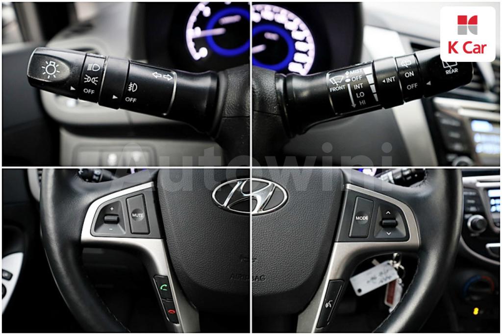 2019 HYUNDAI ACCENT  WIT DIESEL 1.6 VGT MORDERN - 9