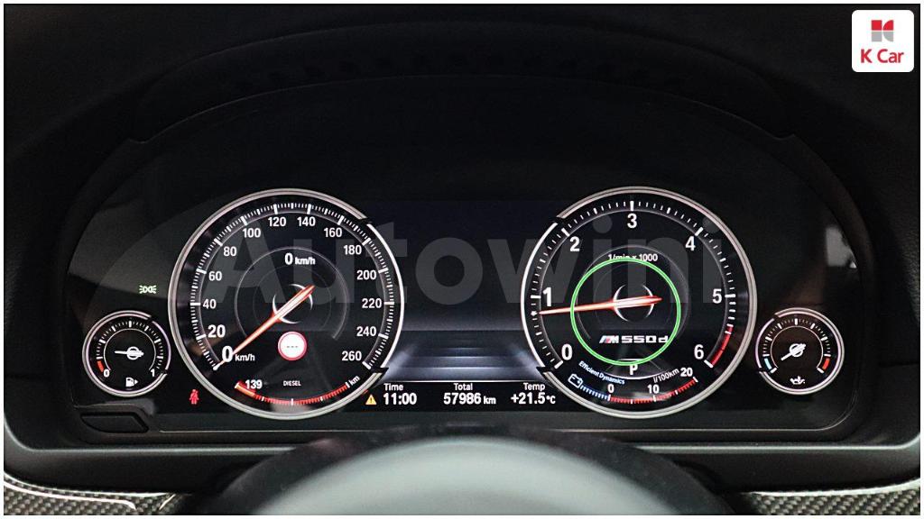 2016 BMW 5 SERIES F10  520D XDRIVE M AERO DYNAMIC - 16