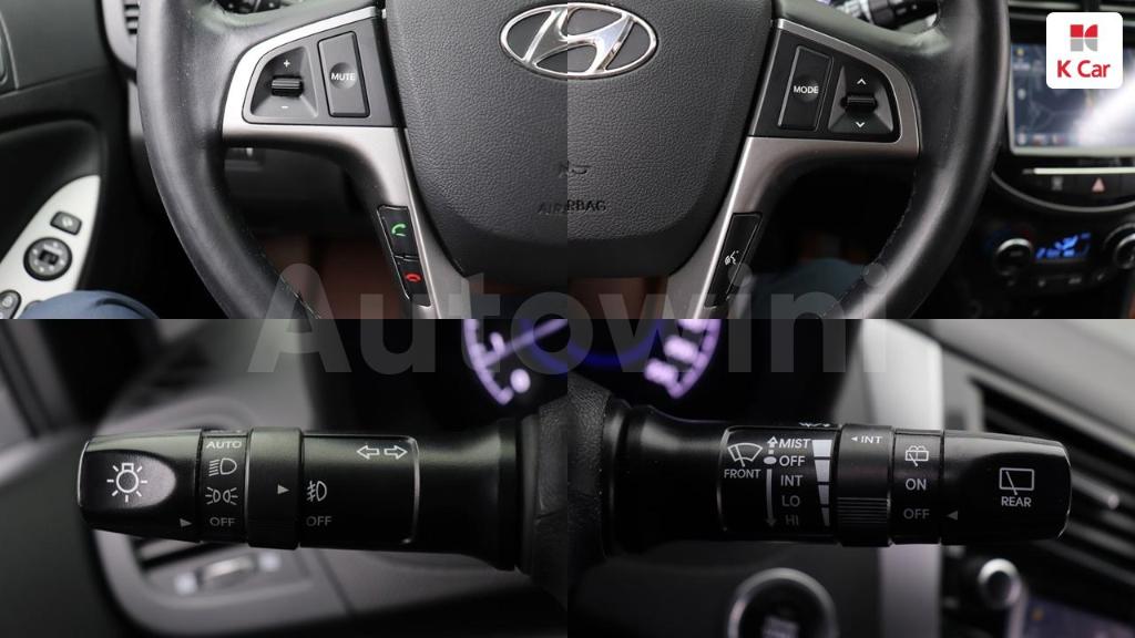 2017 HYUNDAI ACCENT  WIT 1.6 GDI PREMIUM - 12