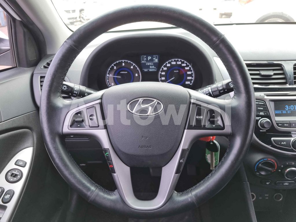 2017 HYUNDAI ACCENT  MODERN 1.6 VGT STEERING REMOCON/REAR CAMERA/LEATHER SEATS/ABS/AT - 14