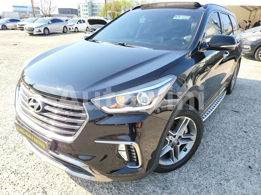 KMHSN81XBHU242270 2017 HYUNDAI  MAXCRUZ 7P SUNROOF NO ACCIDENT S.KEY-0