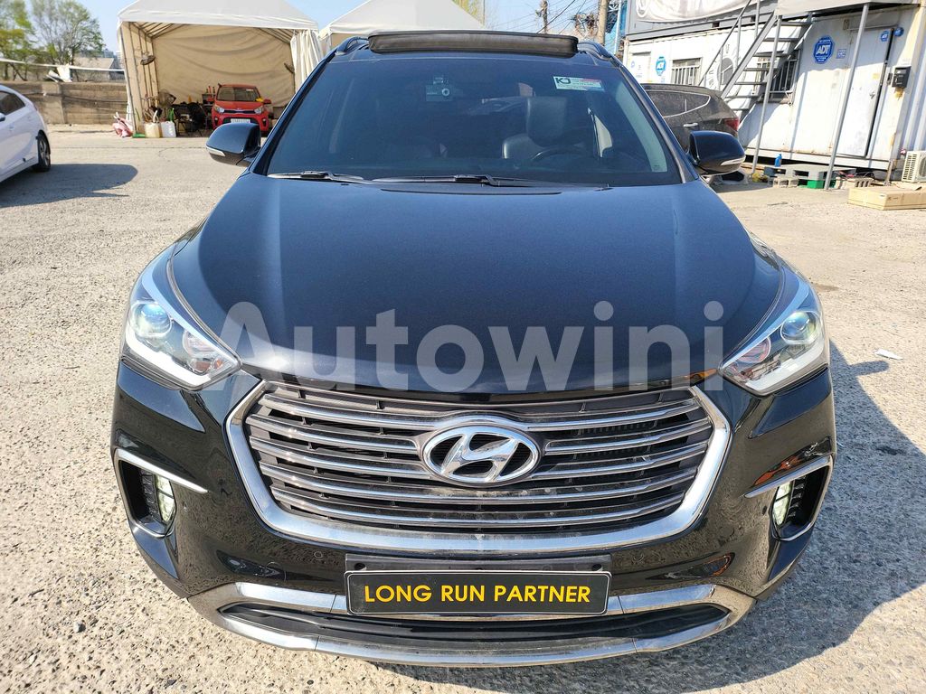 KMHSN81XBHU242270 2017 HYUNDAI  MAXCRUZ 7P SUNROOF NO ACCIDENT S.KEY-1