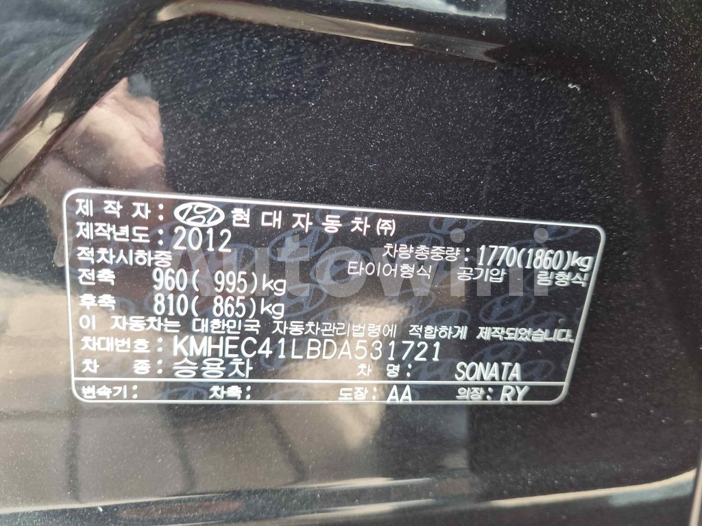 2013 HYUNDAI YF SONATA LPG AT - 56
