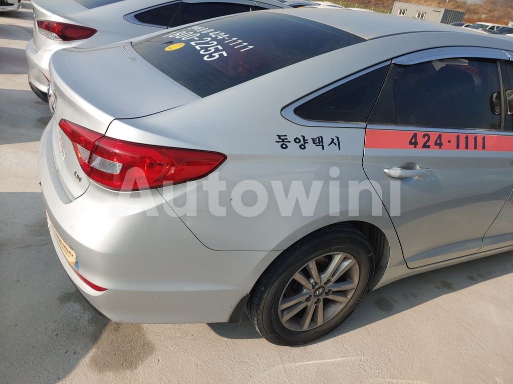 2018 HYUNDAI LF SONATA 18OF17 TAXI REAL ODOMETER - 7