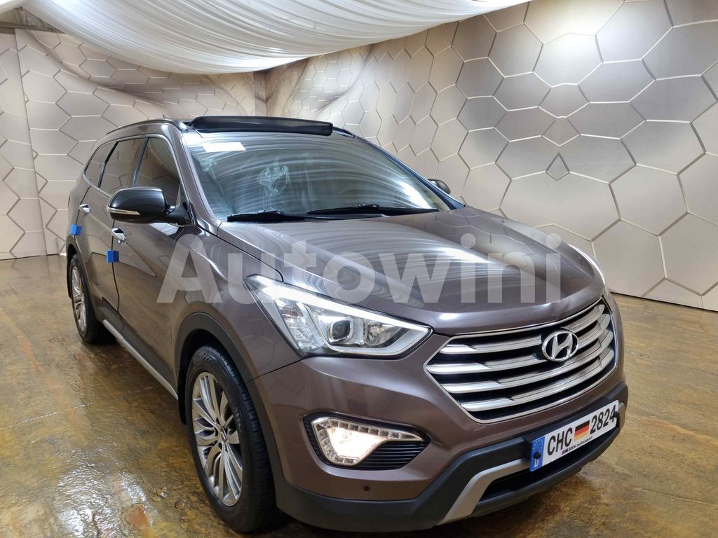 KMHSN81XBEU034606 2014 HYUNDAI MAXCRUZ AUTO+SUN ROOF +S.KEY +NAVI +REAR CAMERA-1