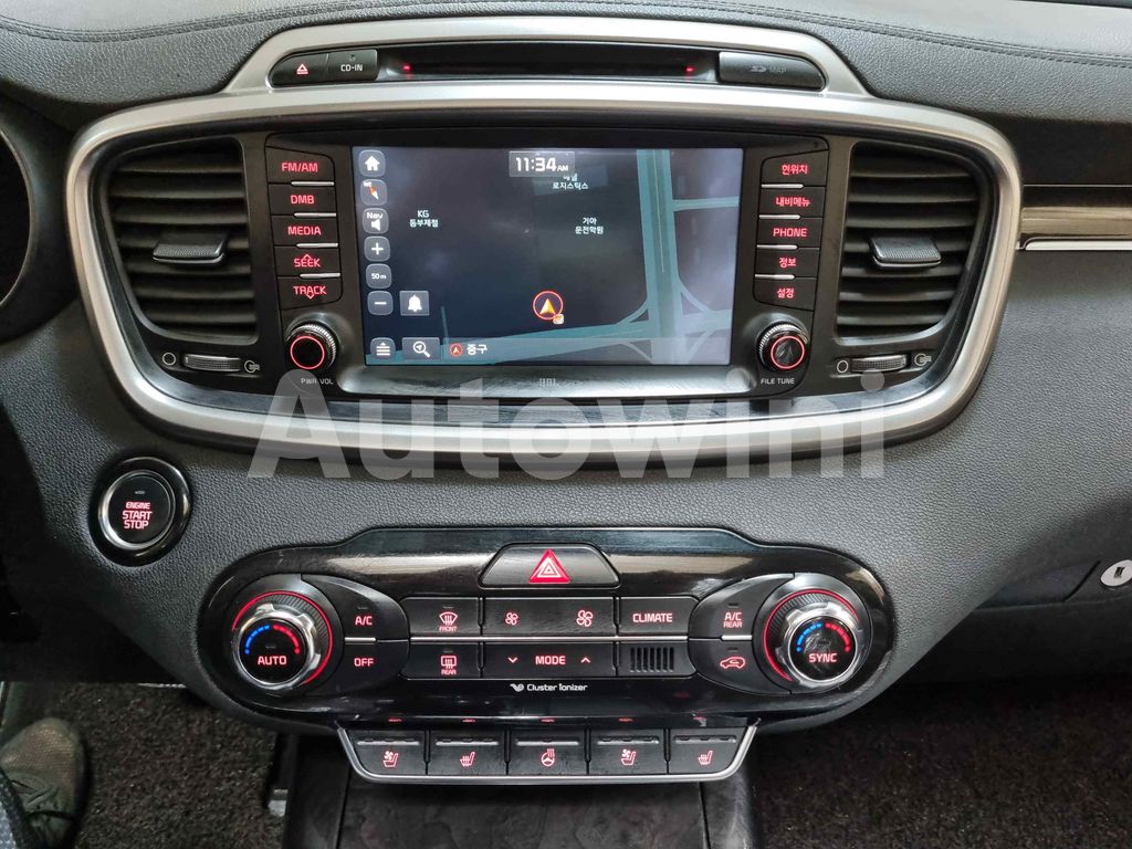 2015 KIA  SORENTO AUTO +4WD+S.KEY +NAVI+REAR CAMERA +ABS - 11