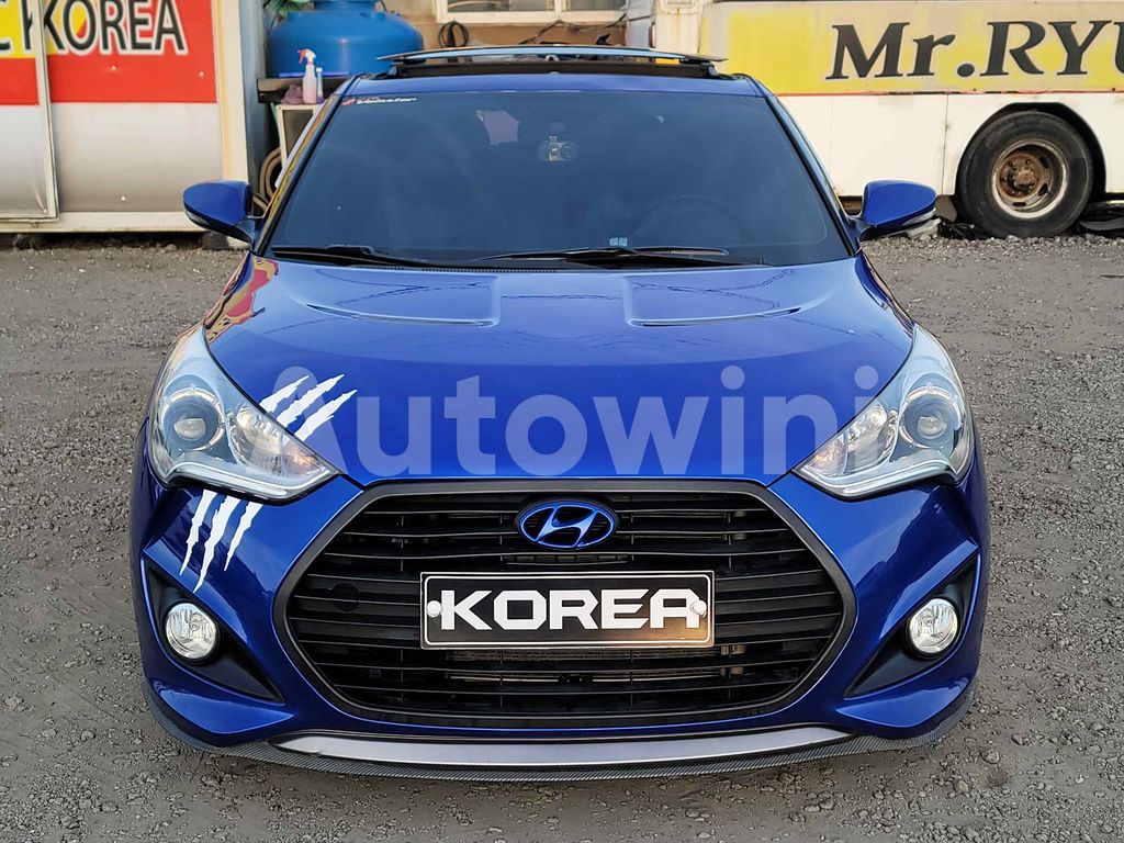 KMHTC61DACU006488 2012 HYUNDAI VELOSTER TURBO M/T R18/FULL OPTION-1
