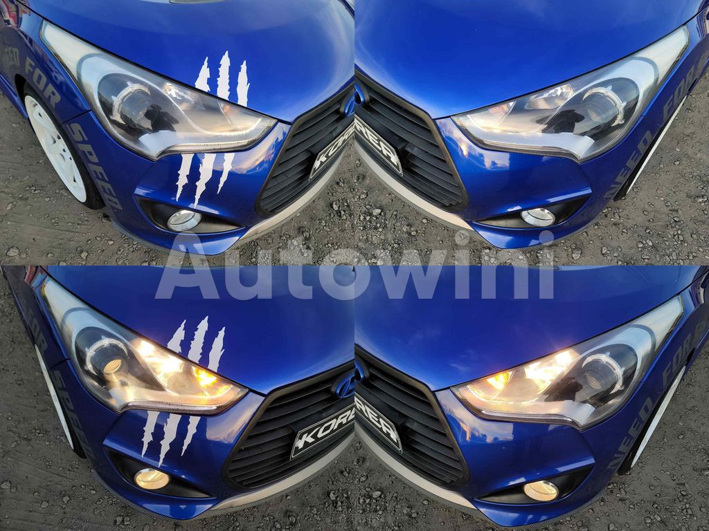 2012 HYUNDAI VELOSTER TURBO M/T R18/FULL OPTION - 11