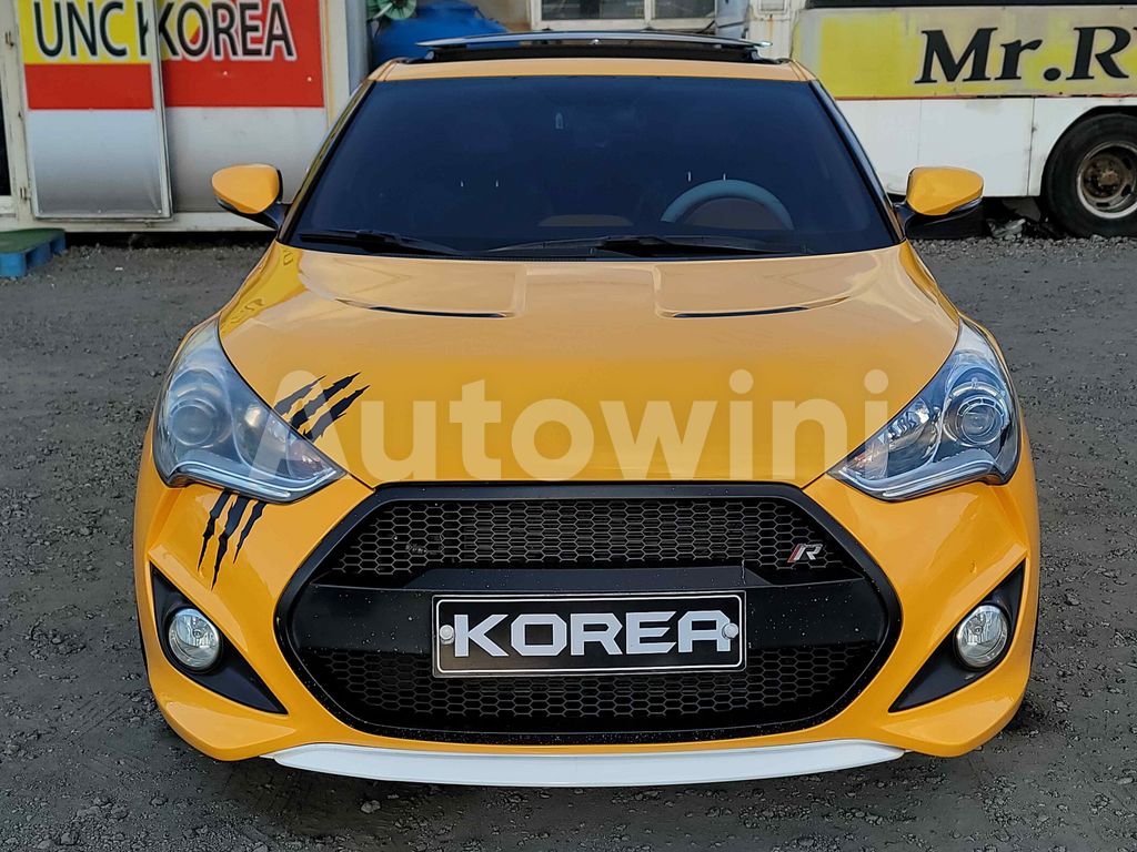 KMHTE61DGCU029998 2012 HYUNDAI VELOSTER TURBO A/T R18/P.SUN/NAVI/R.CAM/S.KEY-1