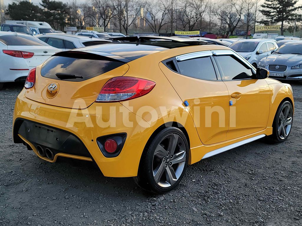 2012 HYUNDAI VELOSTER TURBO A/T R18/P.SUN/NAVI/R.CAM/S.KEY - 7