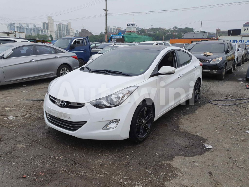 KMHDH41DBDU637156 2013 HYUNDAI AVANTE MD ELANTRA SUNROOF, SMART KEY, NAVIGATION-1